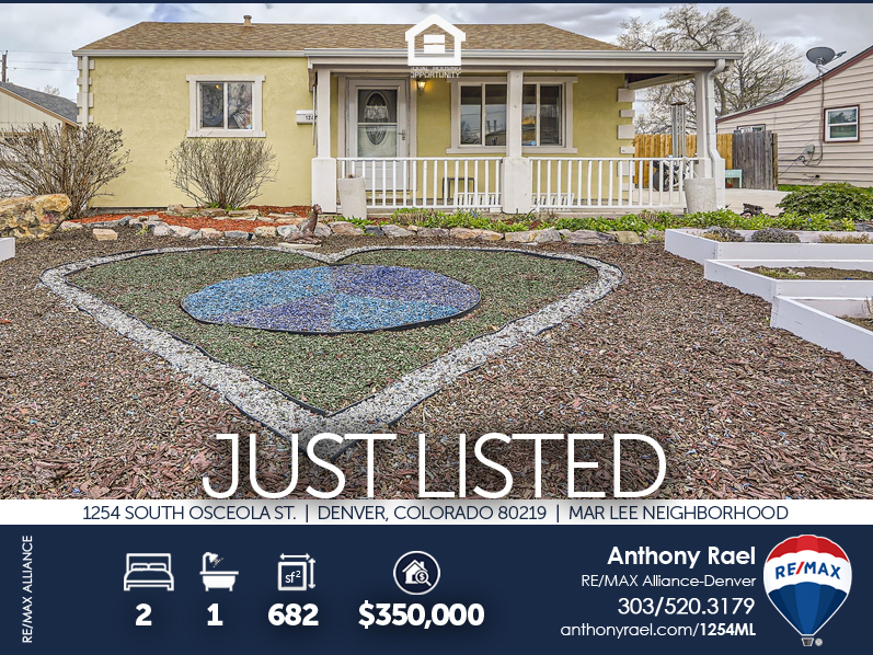 Starter Home in Denver for Sale : 1254 S. Osceola St - Denver CO 80219 | Mar Lee Neighborhood : RE/MAX Denver Colorado Real Estate Agent