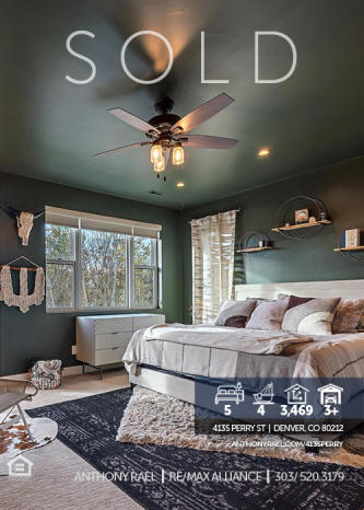 SOLD | 4135 Perry St | Denver CO 80212 | Custom Two-Story Home with income-producing ADU in Berkeley Neighborhood