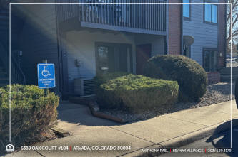 Grace Place Condo for Sale in Arvada : 6388 Oak Ct #104 - [Short Sale] - Listed by Arvada REMAX Agent Anthony Rael
