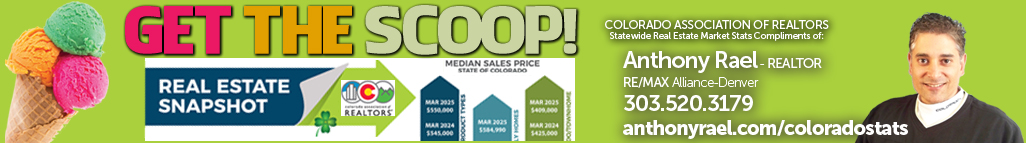 Colorado Association of REALTORS Statewide Real Estate Market Snapshot - REMAX Colorado Agent Anthony Rael